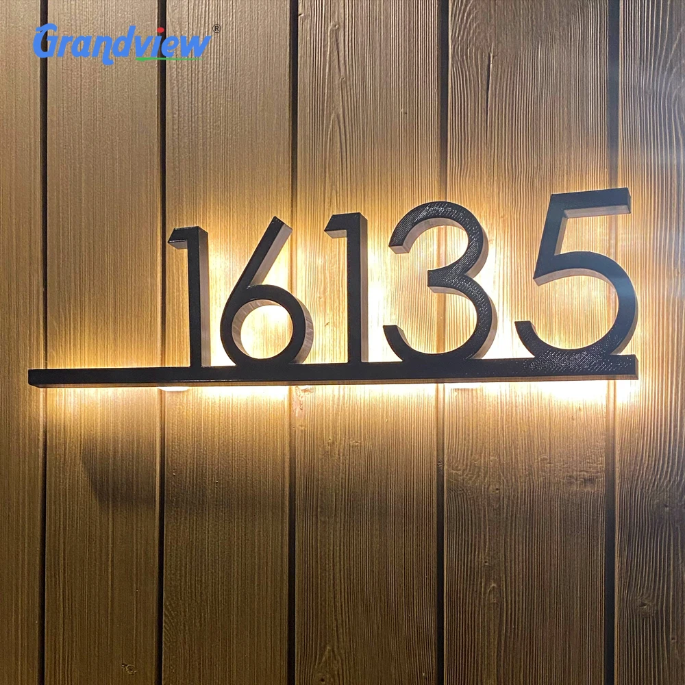 Acrylic Hotel Number Plates Address Door Plates Sign Home Address Plaques Door Number Signage Board