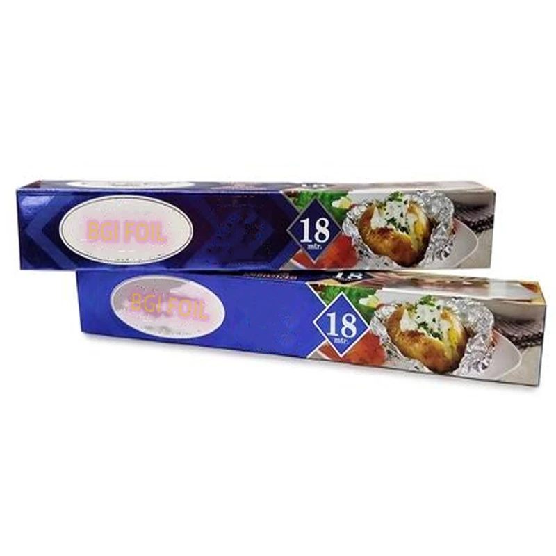 BGI China factory coloured aluminium foil for food cooking and baking