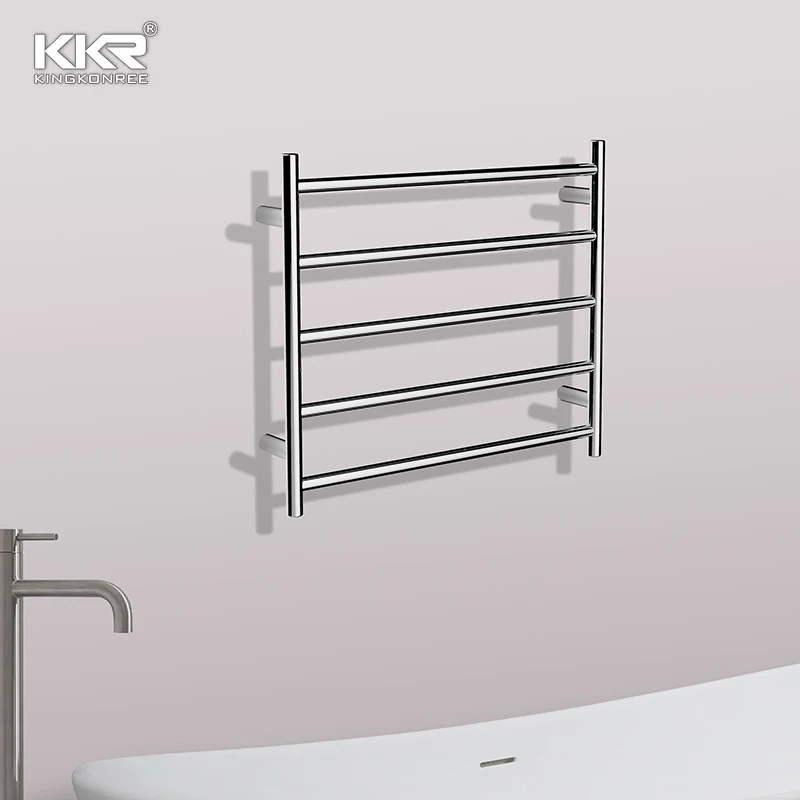 Electric Wire Heated Towel Dryer Rack Towel Rail White Towel Warmer Electric Aluminium Radiator