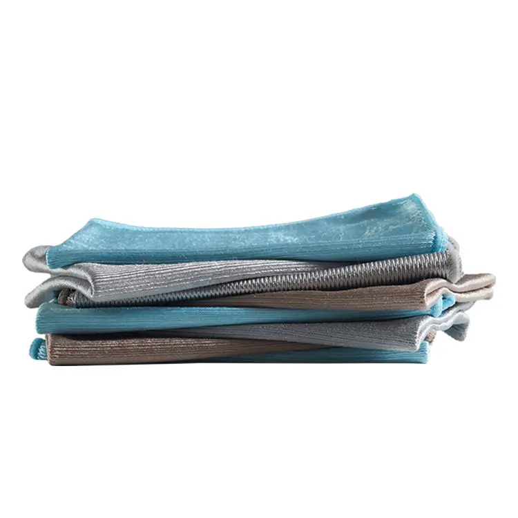 Microfiber Glass Cloth Wearable Rag Streak Free Lint Free Quickly Clean Windows Windshields Mirrors and Stainless Steel