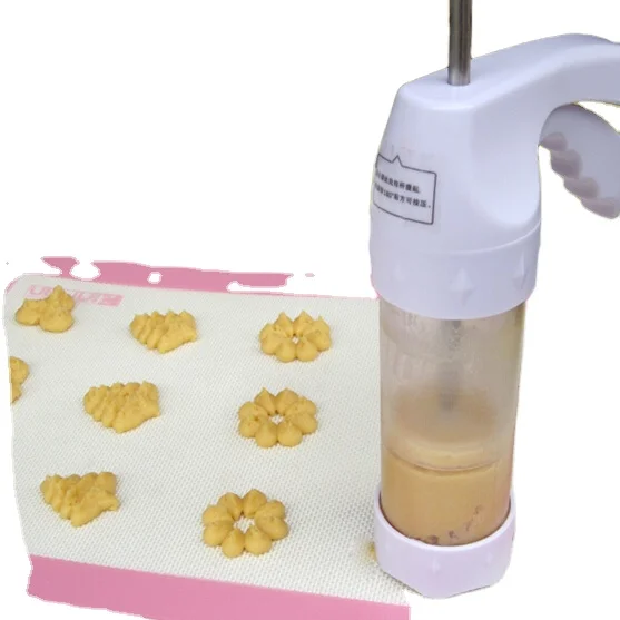 Cookie Press with Disks and Storage Case