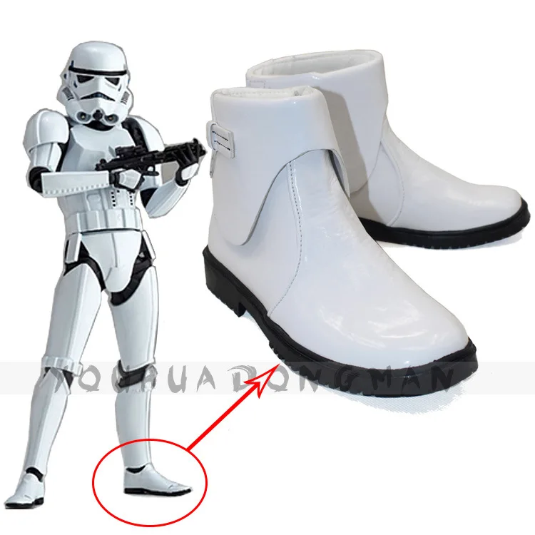 Star Wars 7 Force awakening White Soldier Royal Guard COS Shoes
