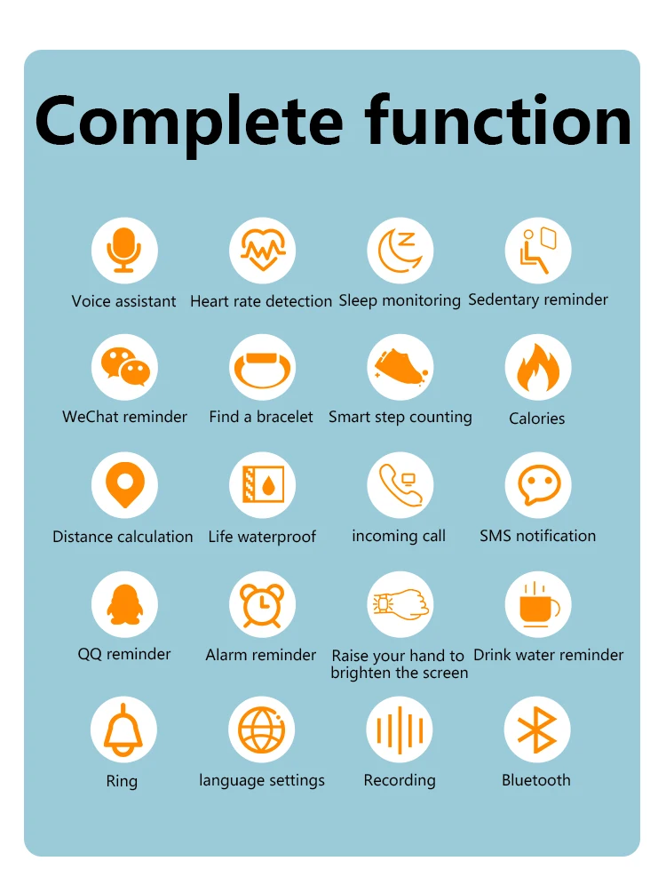 T7 smart watch music player storage bracelet bt calling blood oxygen monitor waterproof health tracker smartwatch