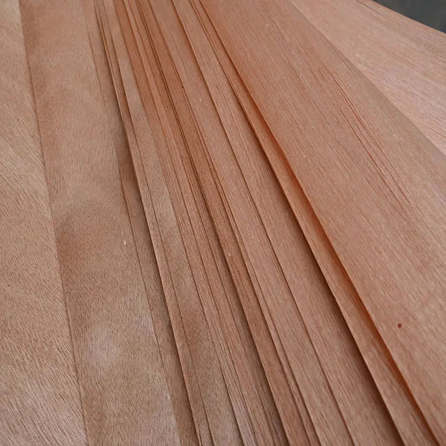 Wholesale Rotary cut 0.17mm-0.25mm/0.3mm  Kuring/Gurjan/EV white recon/PLB/PA/PQ/okoume/CAL Wood veneer plank