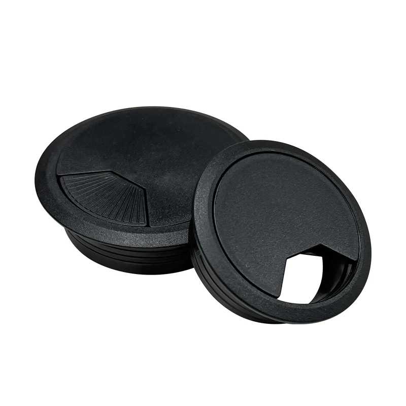 HD Office decorative fittings office computer rectangular desk cable wire management grommet