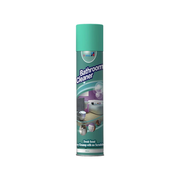  U.Well Best-selling aerosol bathroom Deep cleaning without residue multi purpose foam cleaner
