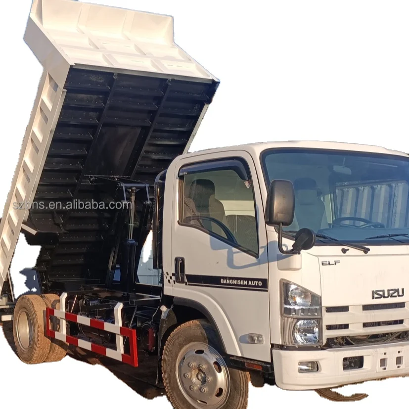 2017 Isuzus ELF 700P Dump Truck with 4HK1 Engine Euro 3 & Euro 4 Compliance