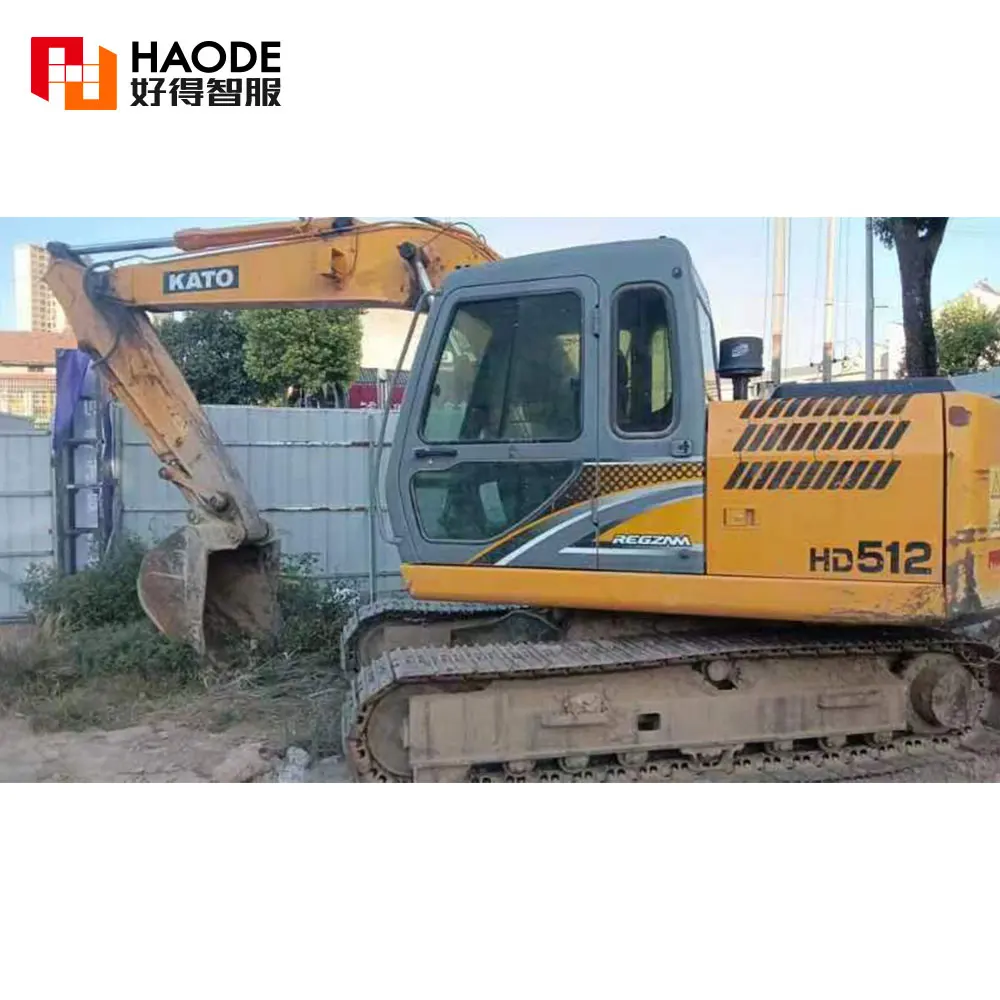 Cheap Priceused Kato 512 Excavator12 Tons 0.7m3 Used Used Excavators
