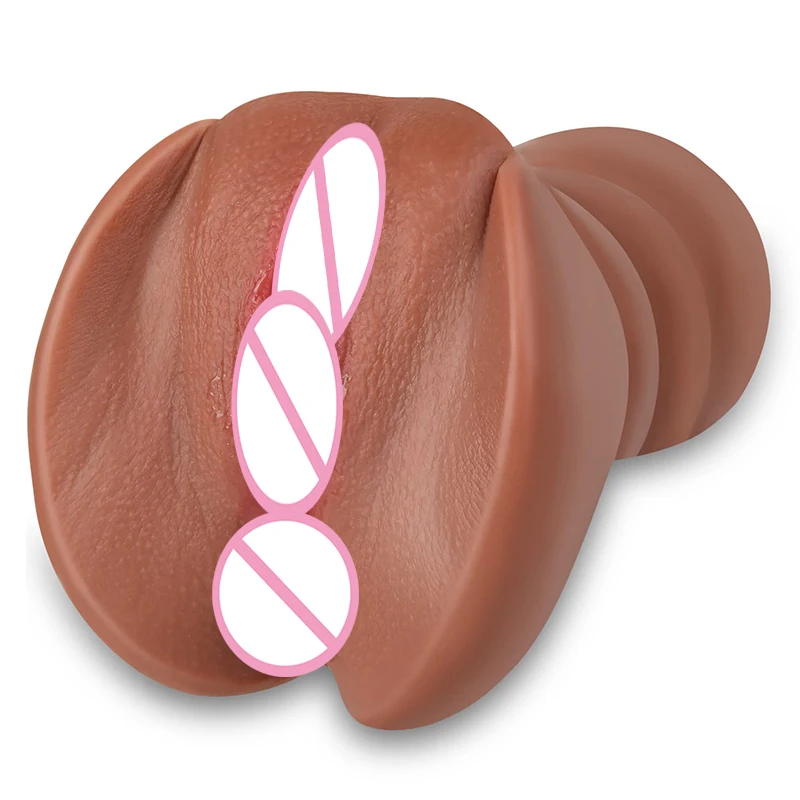 Pocket Pussy Adult with 3D Realistic Vagina and Tight Anal Portable Male Sex Toys for Men Masturbation