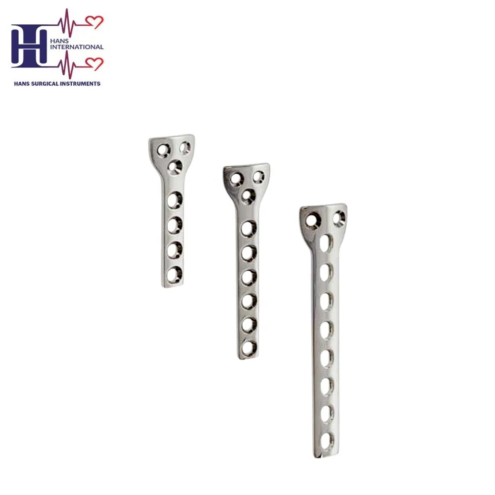 3.5 mm T-Plates With Curved Head  316L Veterinary Bone Implants Orthopedic Implants