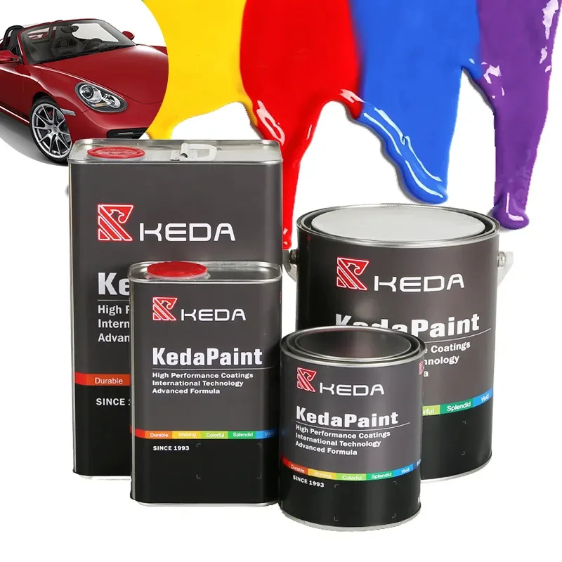 Hot Selling Car Painting Supplier Good Price Car Refinishing 1k 2k Color Fast Dry Auto Paint