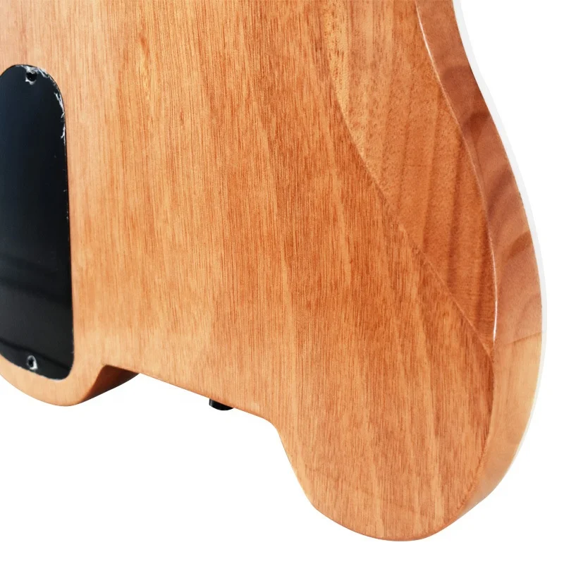 Wholesale Acoustic Electric Headless Guitar 24 frets headless Multiscale guitar Best Headless Electric Silent Travel Guitar