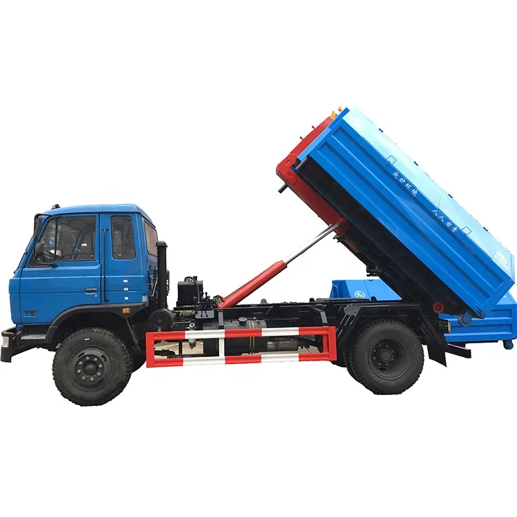 China Manufacture Dongfeng  roll on roll off garbage truck