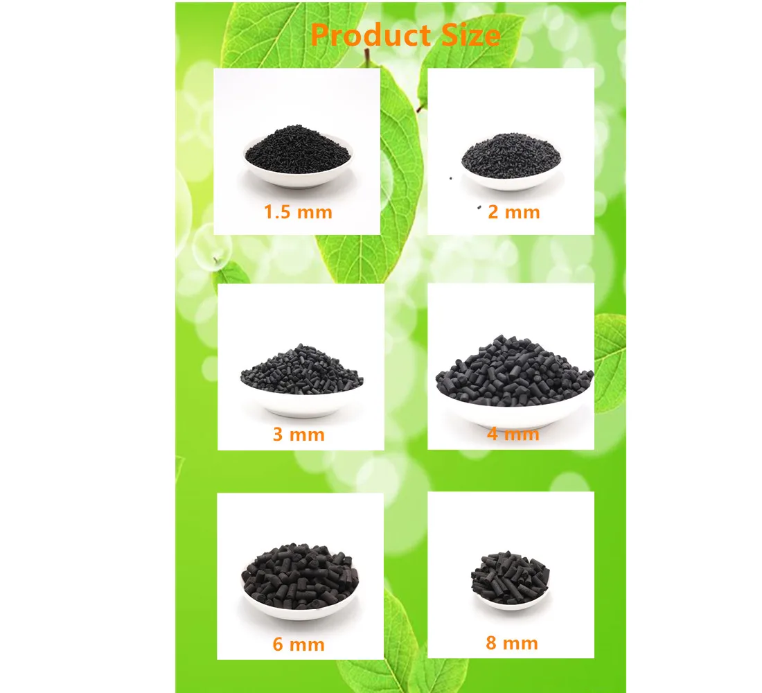 Chemical Formula Production Coal Based Columnar Activated Carbon for Air Filter