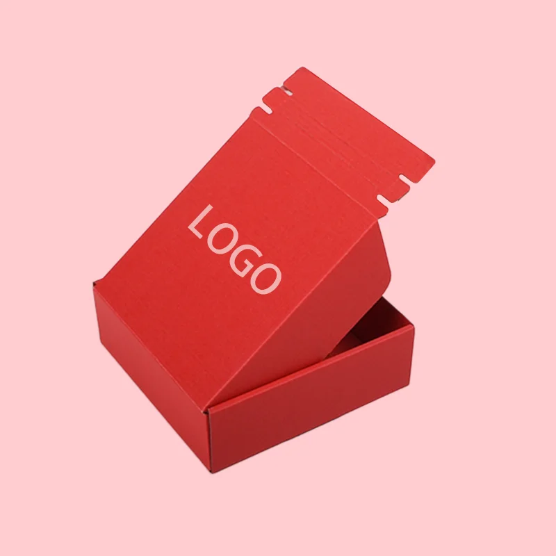 wholesale biodegradable plain mailer box electronic product packaging box zipper shipping box