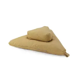 Organic Wholesale Meditation Cushions Pillow Buckwheat Zafu Triangle Meditation Cushion