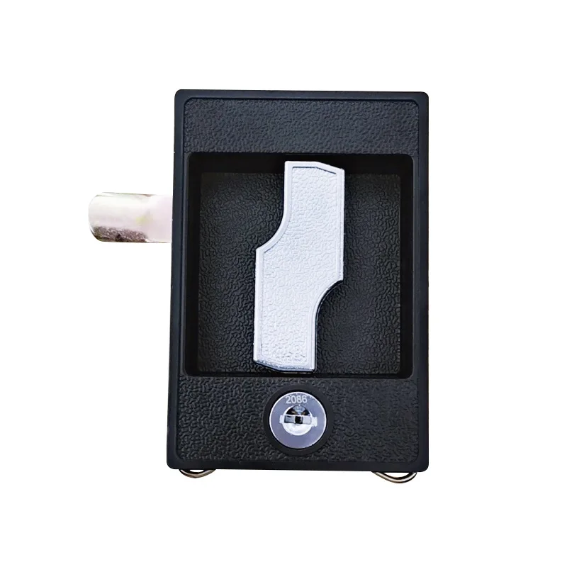 Dense rack black square lock Network cabinet locker Iron leather cabinet File cabinet up and down link lock