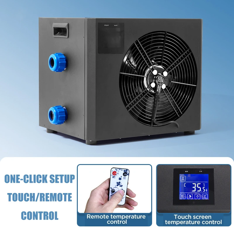 OEM 1HP Cold Plunge Ice Bath Therapy Remote Control Equipment Water Cooling Chiller Temperature Display Cold Plunge for Home Use