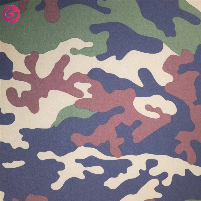 Wholesale Polyester TPU Bonded Waterproof Breathable Soft Shell 4 Way Stretch Camo Print 3 Layer Softshell Jacket Fabric
