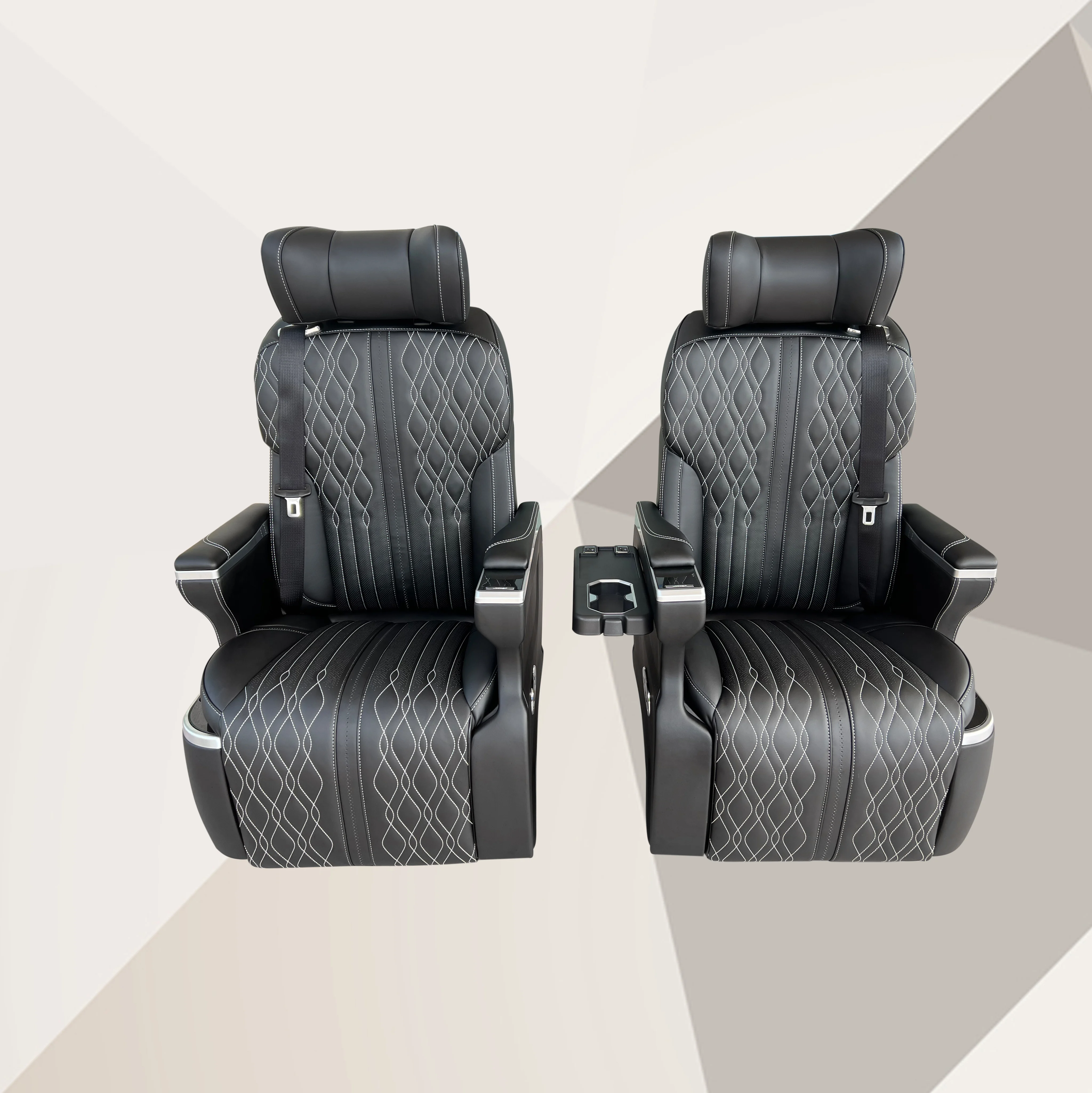 ST-HD Car VIP MPV special airline seat luxury Auto aviation seat Car aviation with small cup tray cup holder usd charging