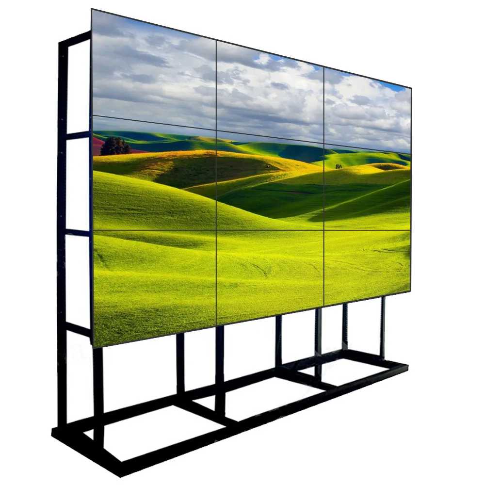 55 inch Narrow Bezel DID Seamless HD large screen LCD Digit Board Commercial Advertising Vertical LCD Video Wall Splicing