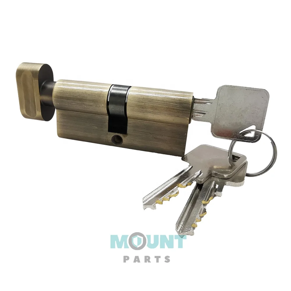 Various Lock Cylinder 45/60/65/70/80/90/120 Double Open/Single Open/Washroom Lock with Keys