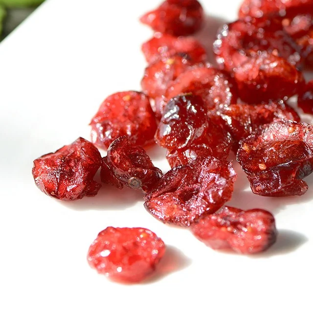 Natural flavor high grade whole shape fruits packaging style dried cranberry 210g