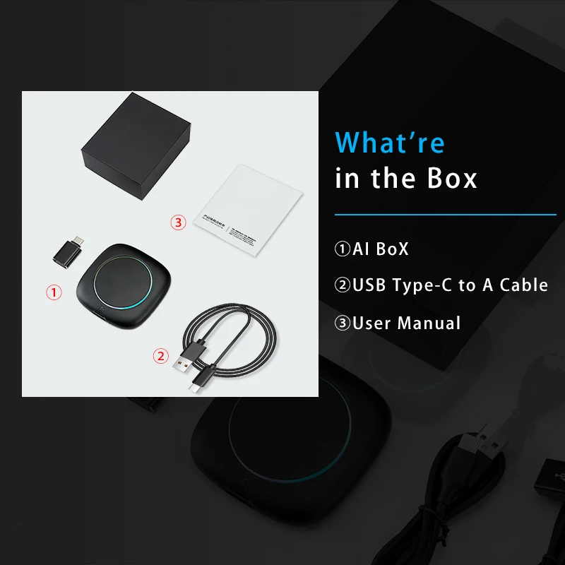 8g + 128g Android 13 Carplay Tv Ai Box Ultra Qcm6125 8-ядер беспроводной & Auto Gps для Youtube Flix Iptv