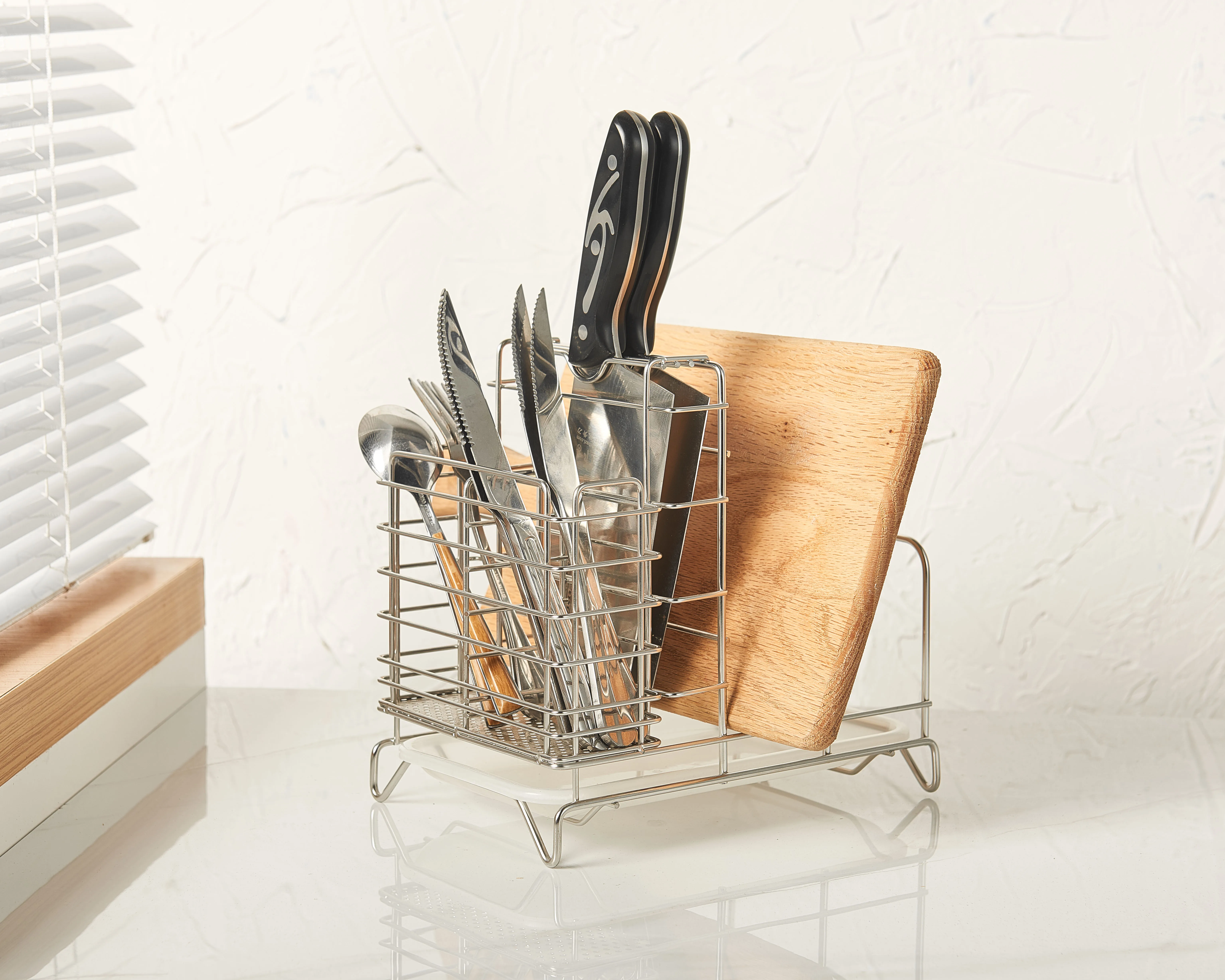 Kitchen Accessories storage sink caddy stainless steel