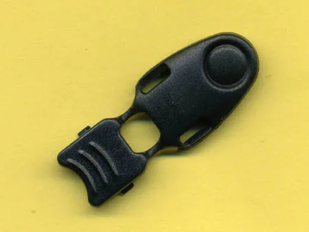 Custom design plastic black  buckle cord lock garment stopper