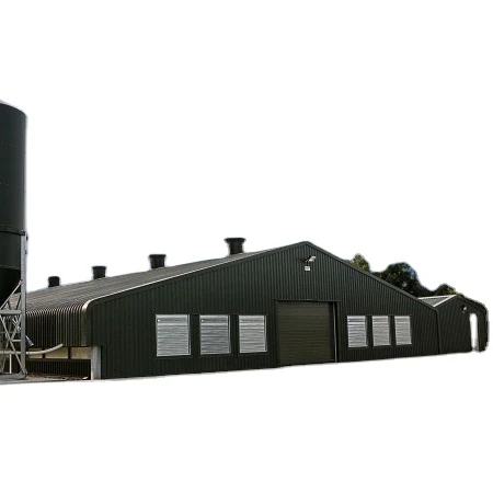 Low Cost House Designed Prefabricated Farm Goat Shed Barns