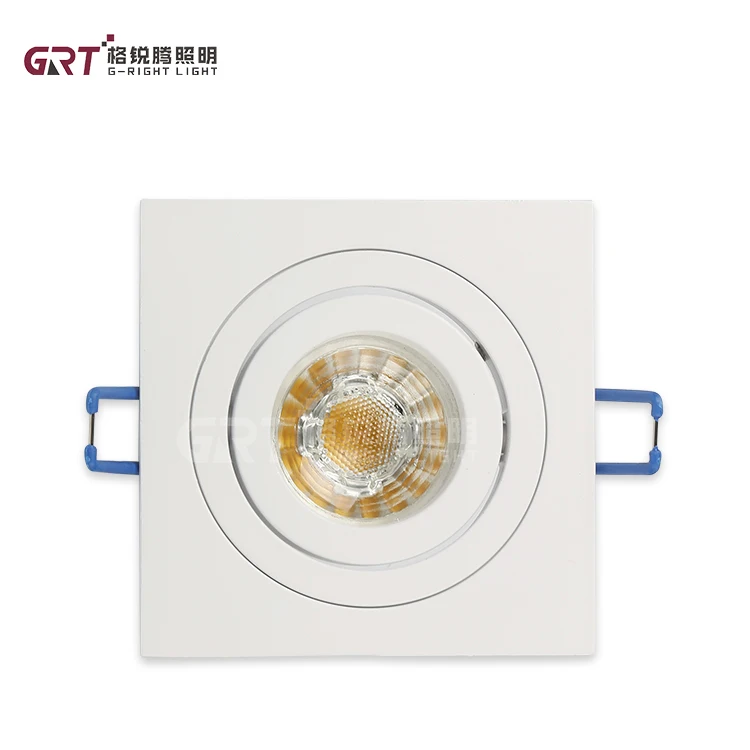 High Brightness Indoor Household Commercial Aluminum 7w 9w Embedded Mounted Led Downlight