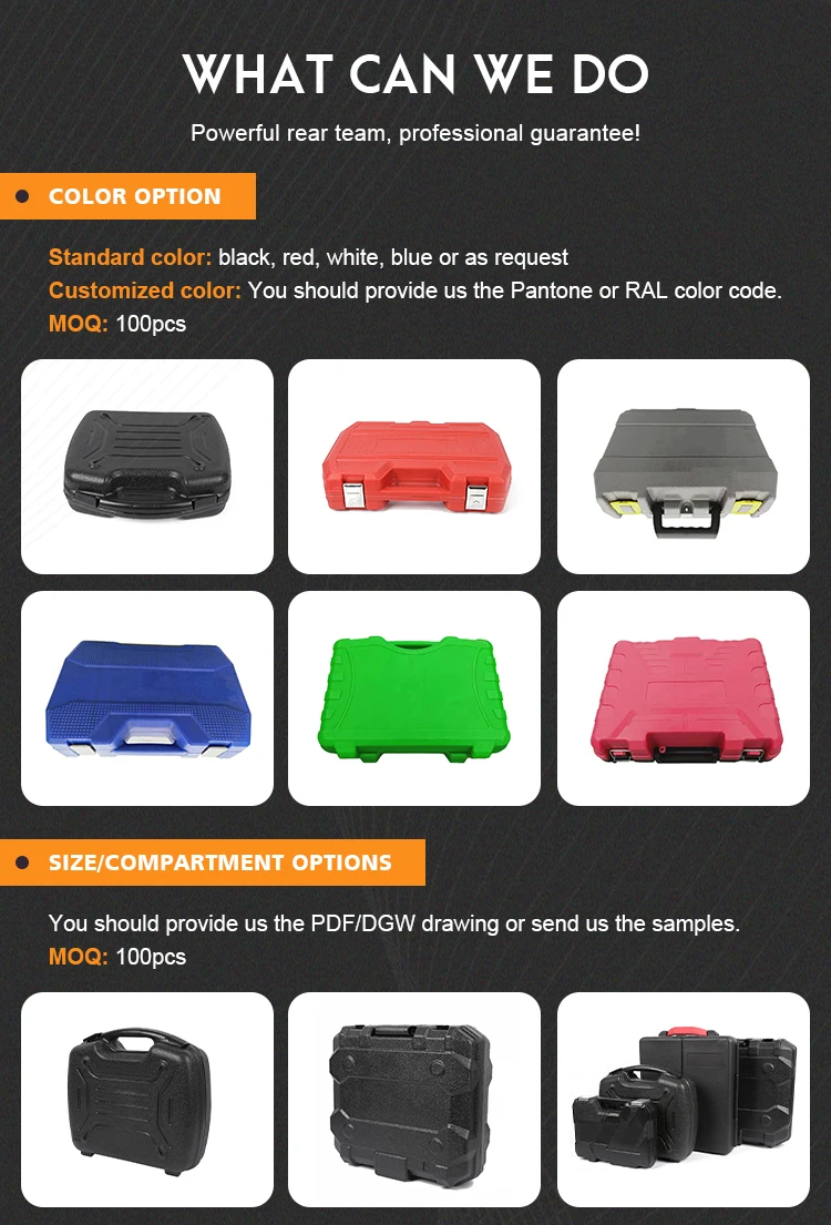 Factory Oem Odm Customized Tool Box Aluminum Briefcase Aluminum case