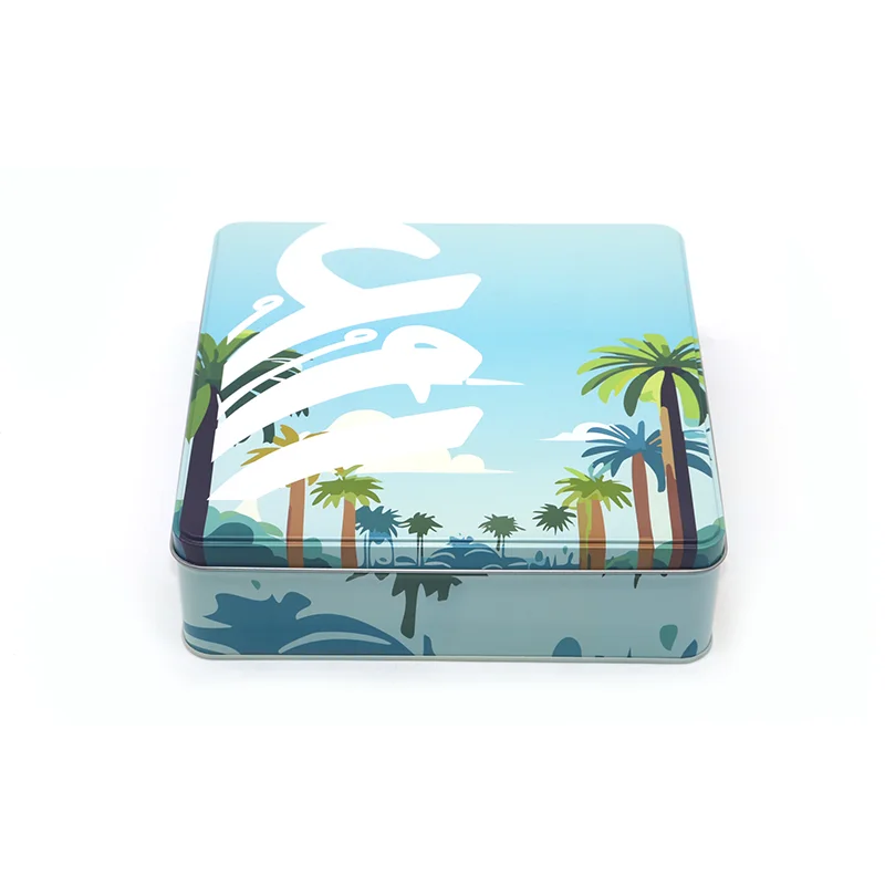 Nice Price Eco Friendly Food Grade Metal Tin Containers Box Nut Paper Tube For cookies Snack Potato Chips Packaging