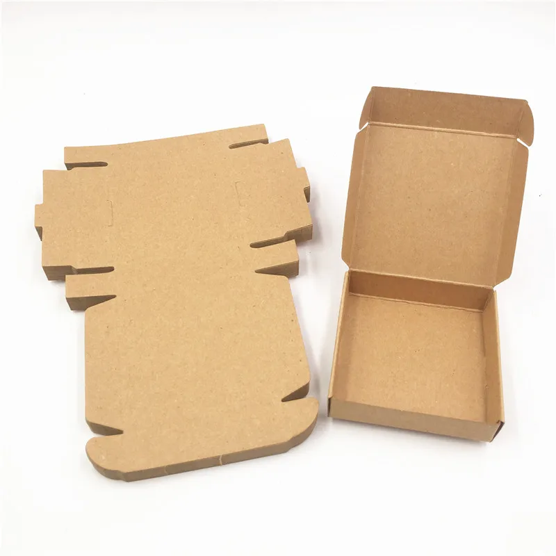 Safe Food-grade  Pizza Box Air Vent Cake Packaging Wrapping Box 7/8/9 inch Paper Card Boxes