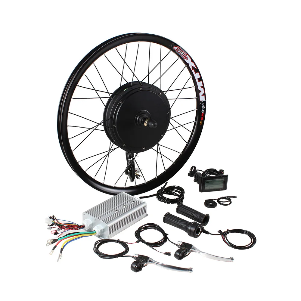 Premium Quality 2000w 3000w 48v Motor Kit For Wheel With 135-170mm Frame Dropout Electric Bike Conversion Kit For Ebike