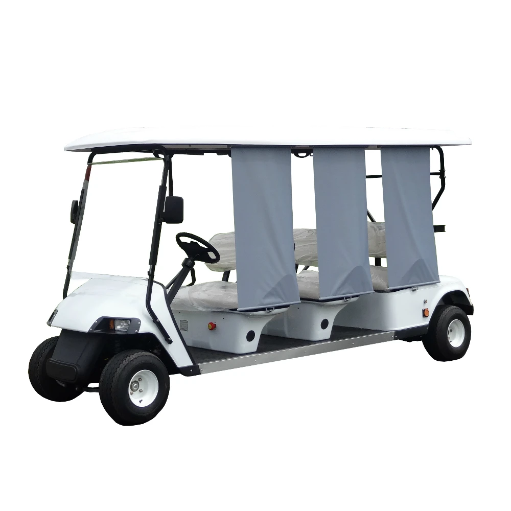 High performance 6 Seats electric golf cart golf buggy with cargo box