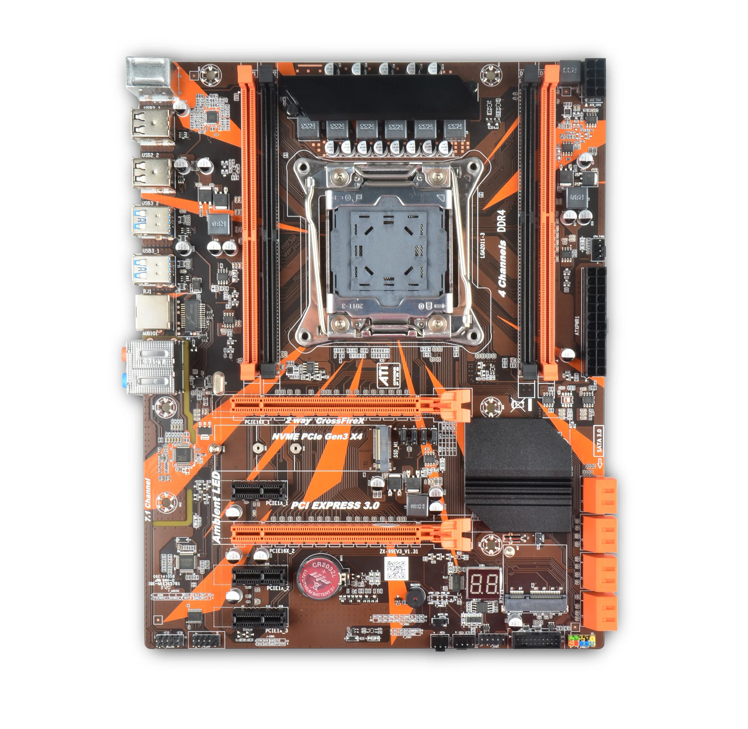  Комплект материнской платы X99 процессор E5 2678 V3 DDR4 Серверная ОЗУ 16 ГБ комбинированная материнская