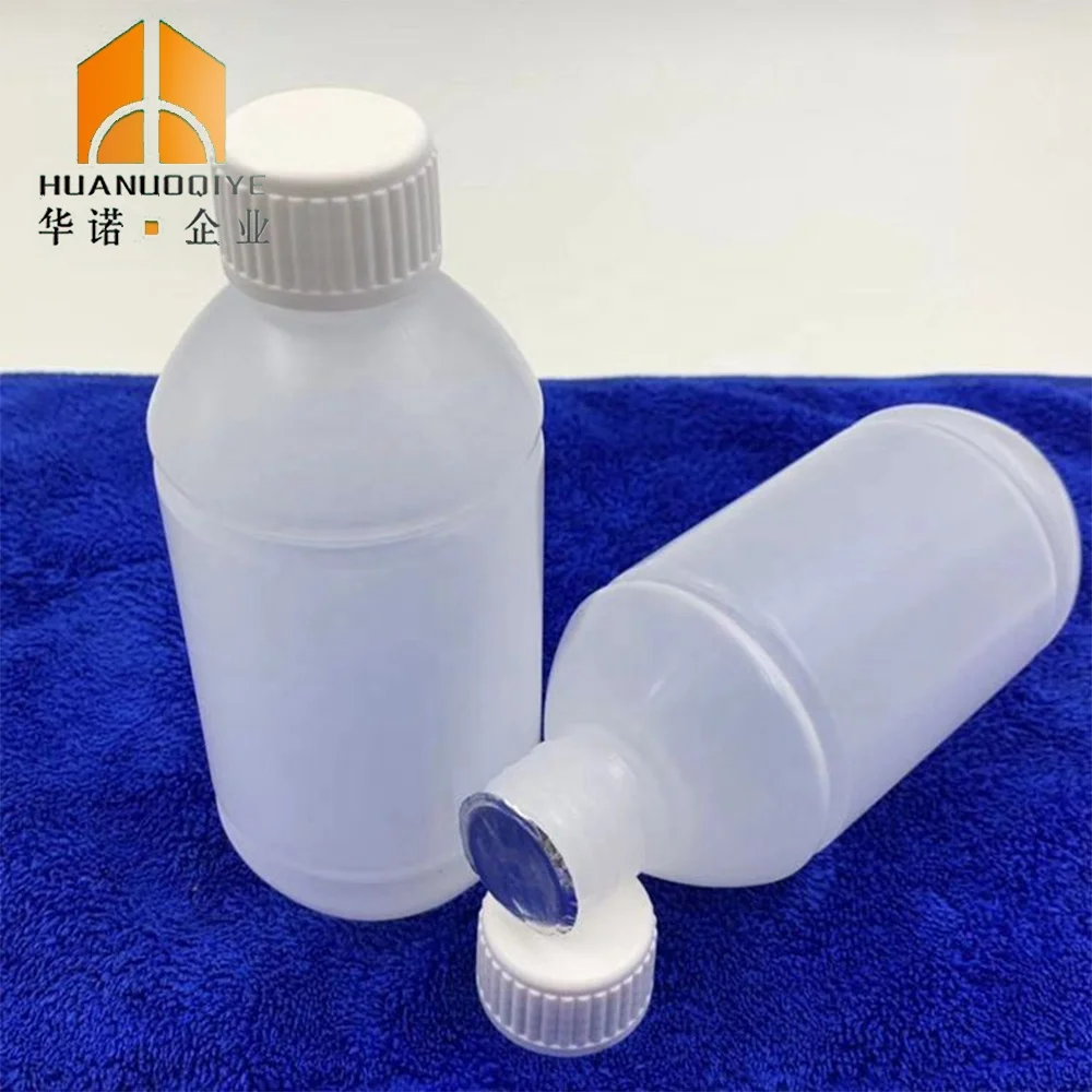 250ml Natural PP 8oz Semi-Transparent High Temperature Resistance Plastic Round Bottle with 28mm Screw Cap