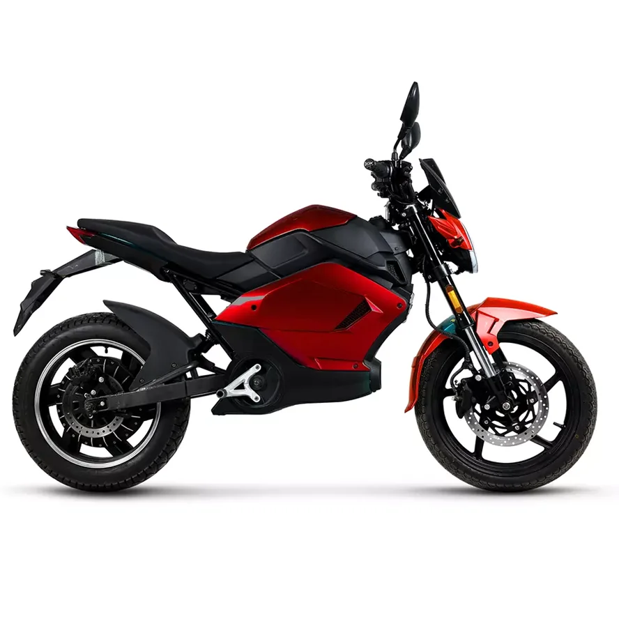 Direct Sales High Speed Long Battery Life 2 Hub Wheels  Adult Electric Sportbike Motorcycle