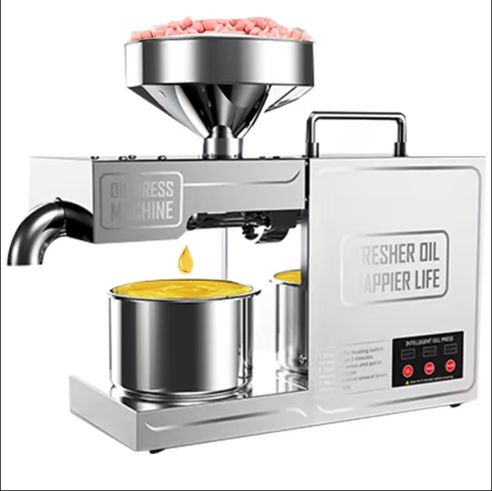 Low Price Small Home Use Oil Extractor Presser Olive Kernel Seed Domestic Mini Oil Press For Kitchen coconut