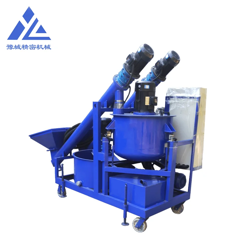 Portable high-speed high-shear cement bentonite slurry mixer grout mixing station with automatic control system