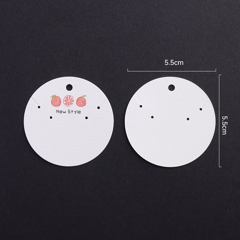 Eco-Friendly Custom Cardboard Paper Earring Card Jewelry Card