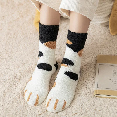 Half velvet coral velvet socks wholesale for women low moq socks