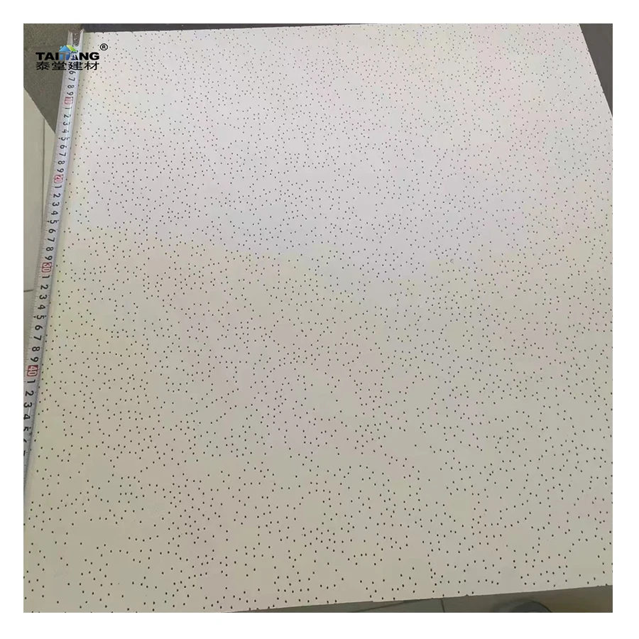 Black Ceiling Tiles 600 X 1200 Acustic Panels Ceiling Mineral Ceilings 15Mm Panneau De Plafond Fiber Menirale