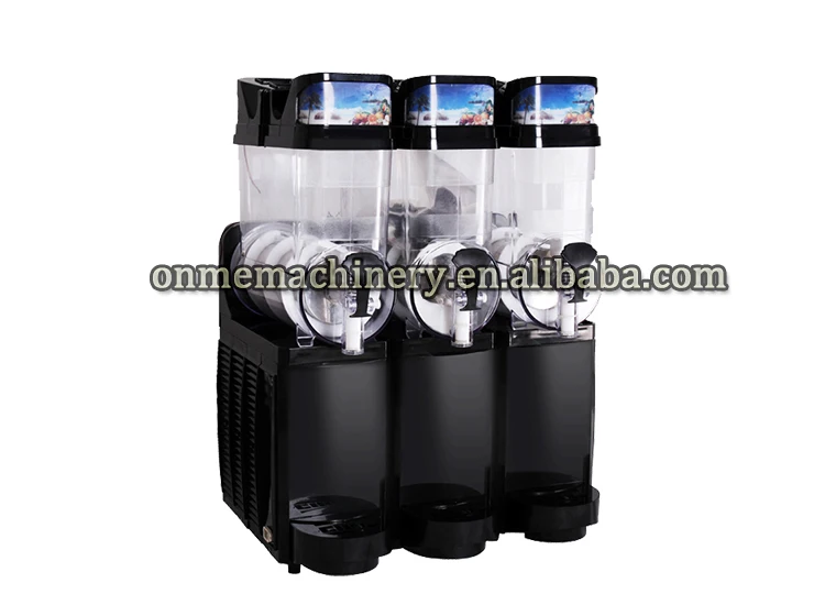 Factory Direct Supply Cheap Easy Cool Snow White Slush Machine 3 Tank Commercial