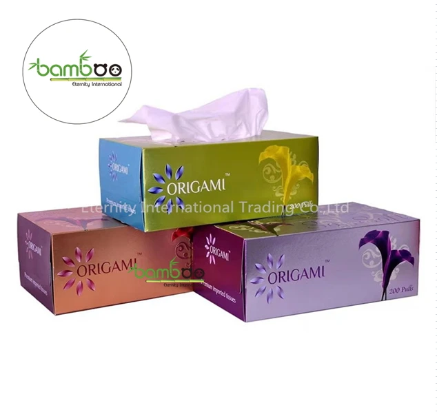 White Color Soft Facial Tissue Paper Good Quality Facial Tissue