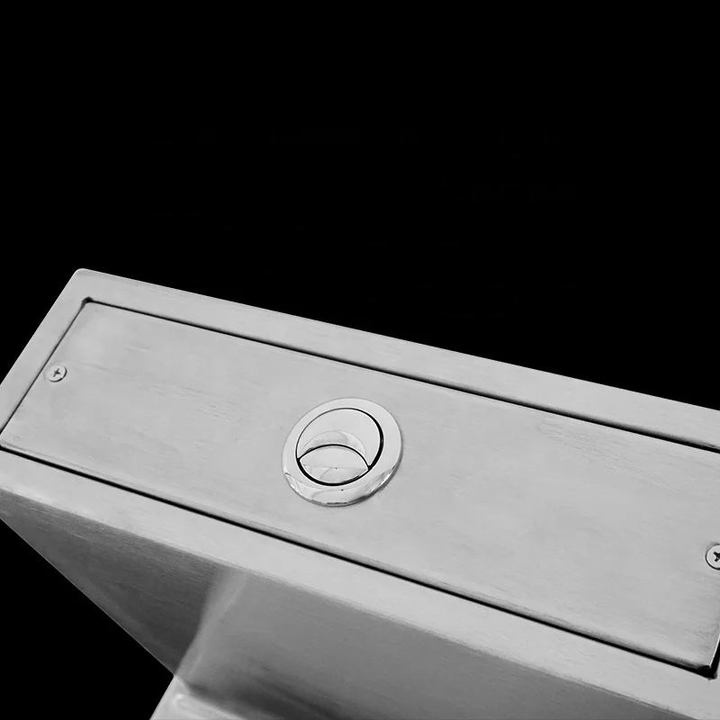 Kuge vandal resistant design stainless toilets suite dubai public stainless steel toilet with nozzle