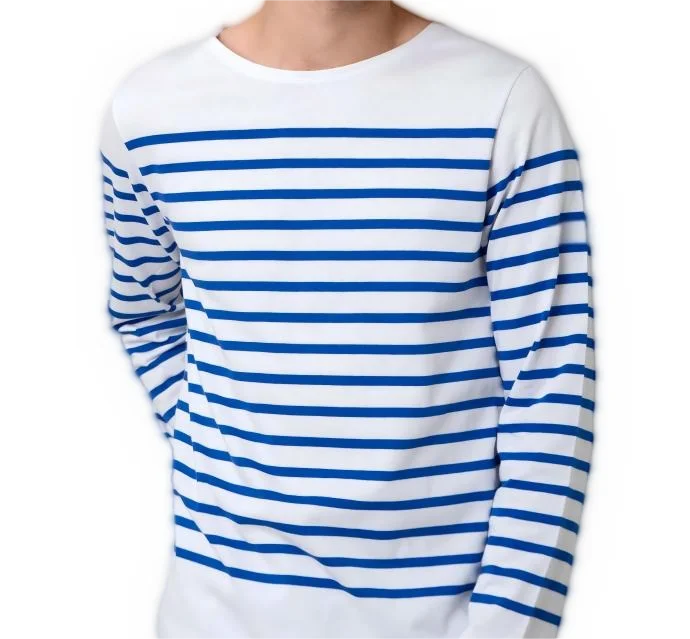 Black White Stripes Long Sleeve men Fashion Tshirt 100 Cotton Crew Neck Wholesale Bulk Small Minimum T Shirt