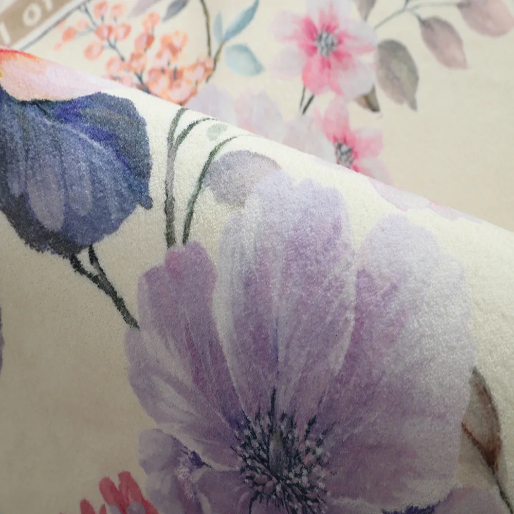 absorbent floor mat bedroom carpets rugs soft non slip floor mats artificial flower carpet home decor round carpets